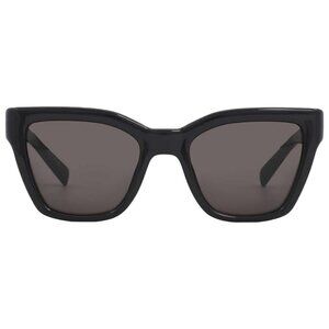 New Saint Laurent Black Cat Eye Ladies Sunglasses SL 641 001 52 SL 641 001 52  W